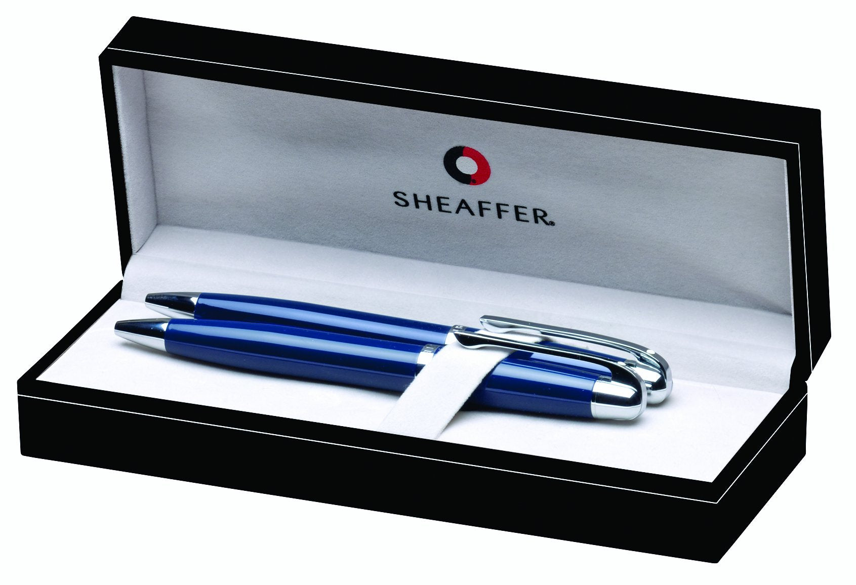 Sheaffer 500 (GC3) Ball Point/Pencil Set with Blue Refill, Glossy Blue with Chrome Trim (SH/9333-9) - crosspenmall.com