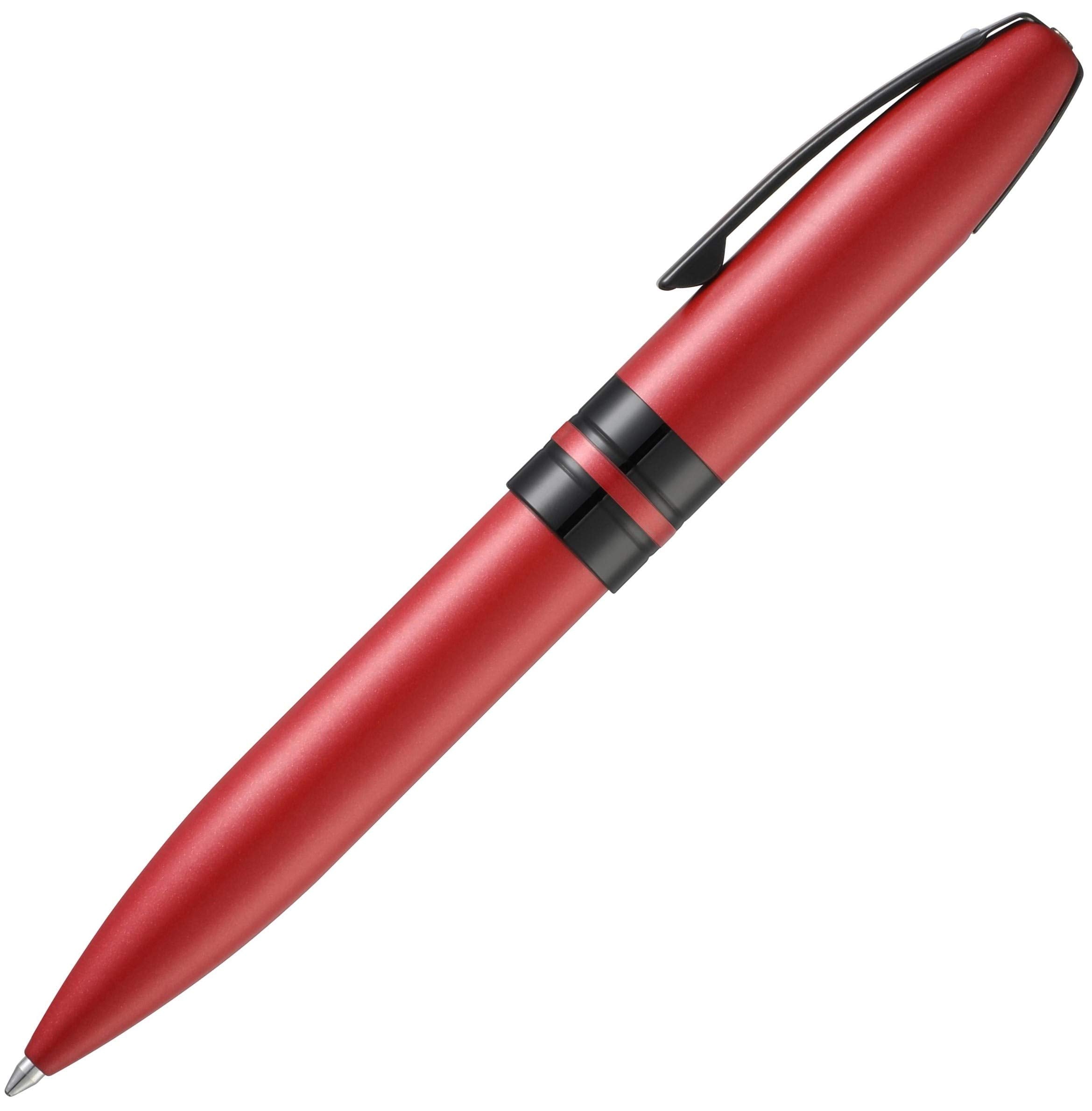 Sheaffer Icon Metallic Red with Gloss Black PVD Appts. Ball Point Pen, E2911151 Sheaffer