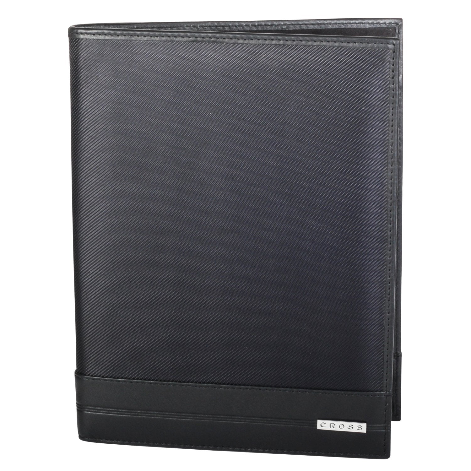 CROSS Men's Genuine Leather and Nylon Junior padfolio with Agenda Pen Classic Century - Black - AC018047-1 Cross