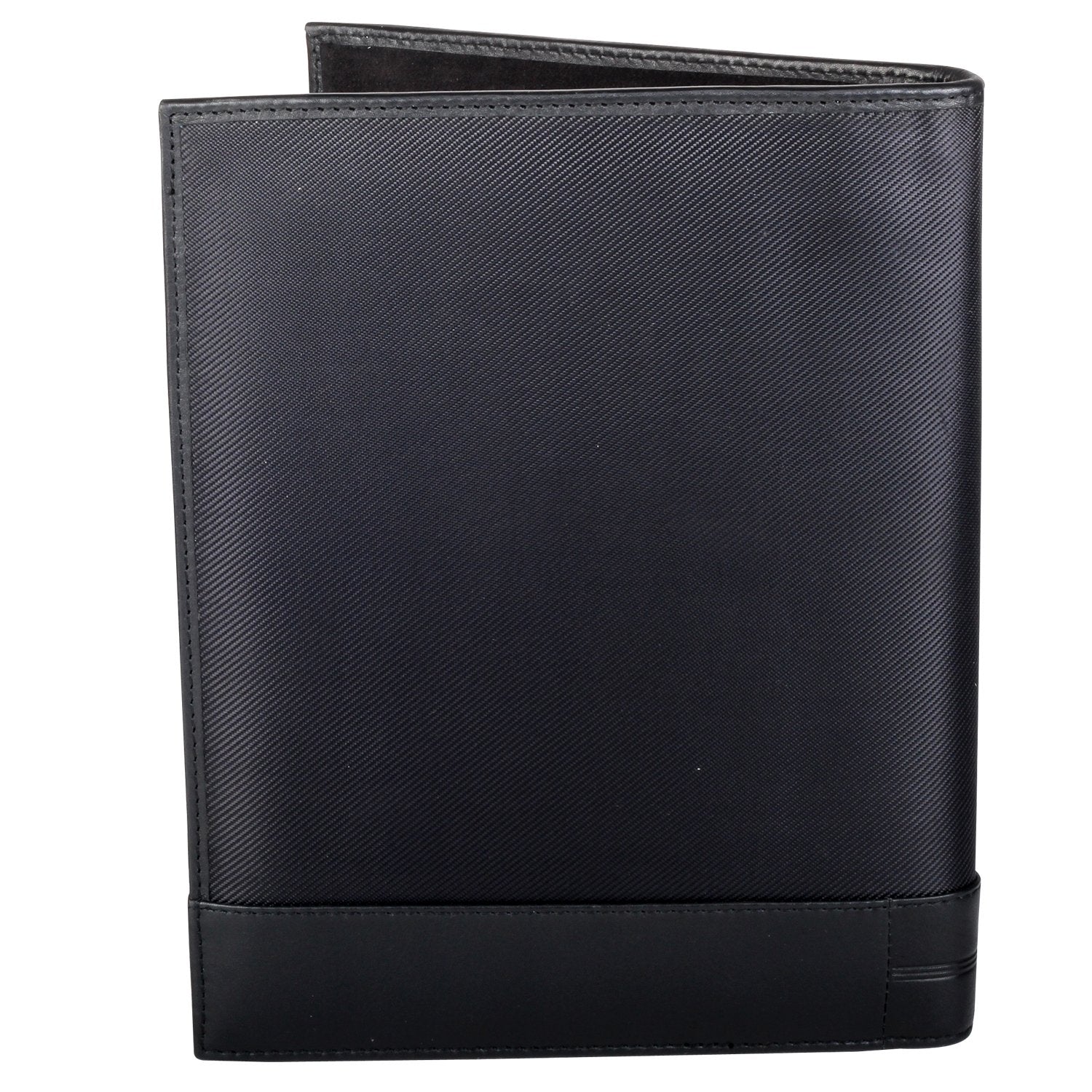 CROSS Men's Genuine Leather and Nylon Junior padfolio with Agenda Pen Classic Century - Black - AC018047-1 Cross