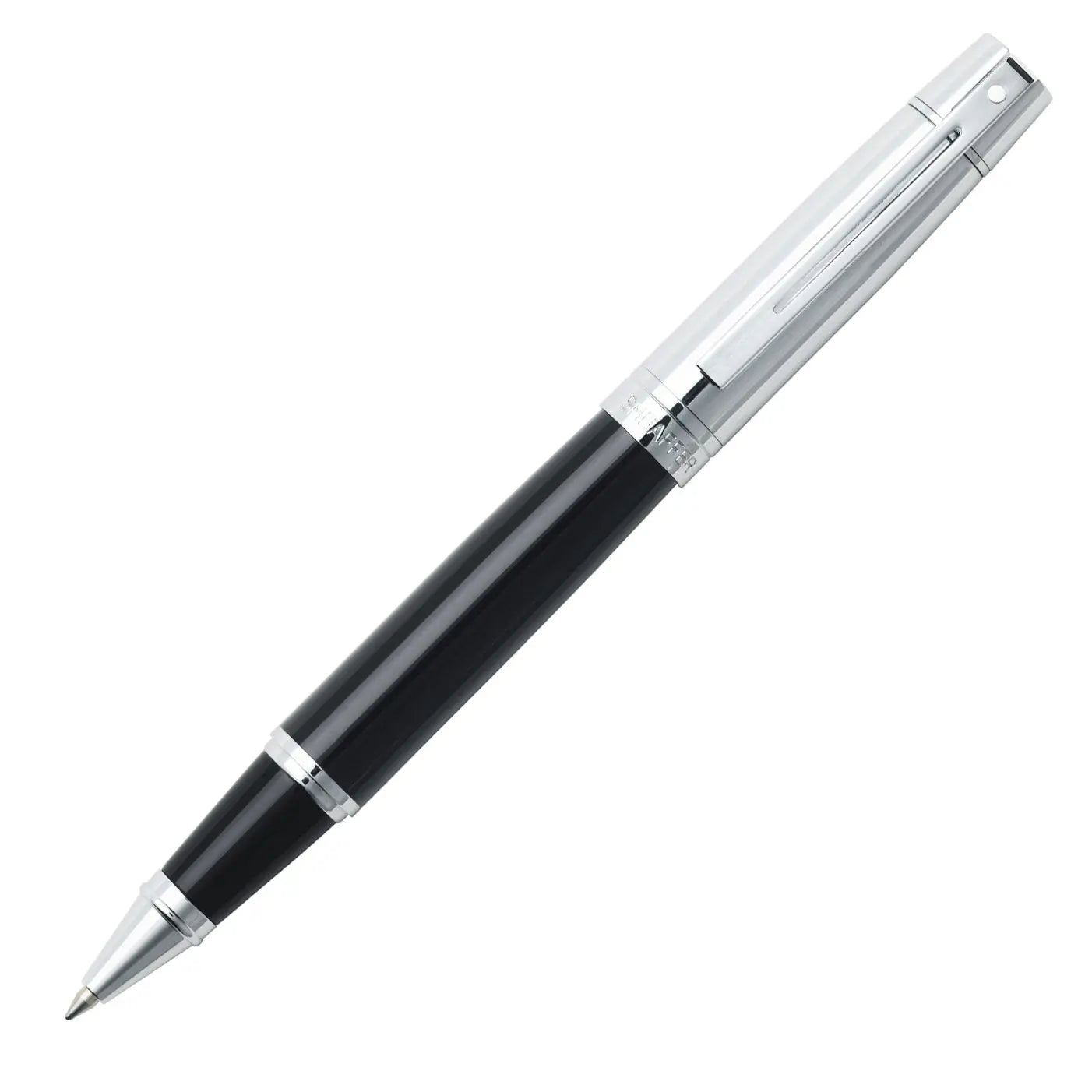 Sheaffer Gift Collection 2 (300) Roller Ball Pen, Chrome Cap, Glossy Black Barrel with Chrome Plate Trim (SH/9316-1) Sheaffer