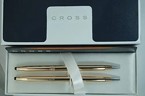 A.T. Cross Classic Century Made in the USA Ladies 14KT Gold FilledRolled Gold Ball Pen and 0.5MM Pencil. This is quality at its Best from Lincoln Rhode Island, USA - crosspenmall.com