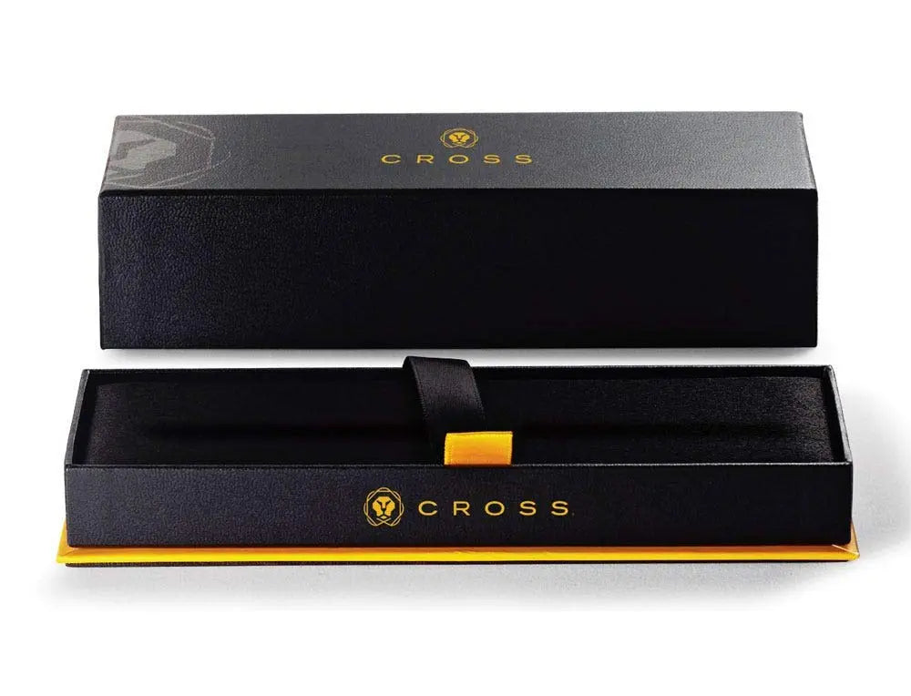 A.T. Cross Limited Release Edition Apogee elegant Art Deco metal Gray with Black Ink Rollerball pen,125 Cross