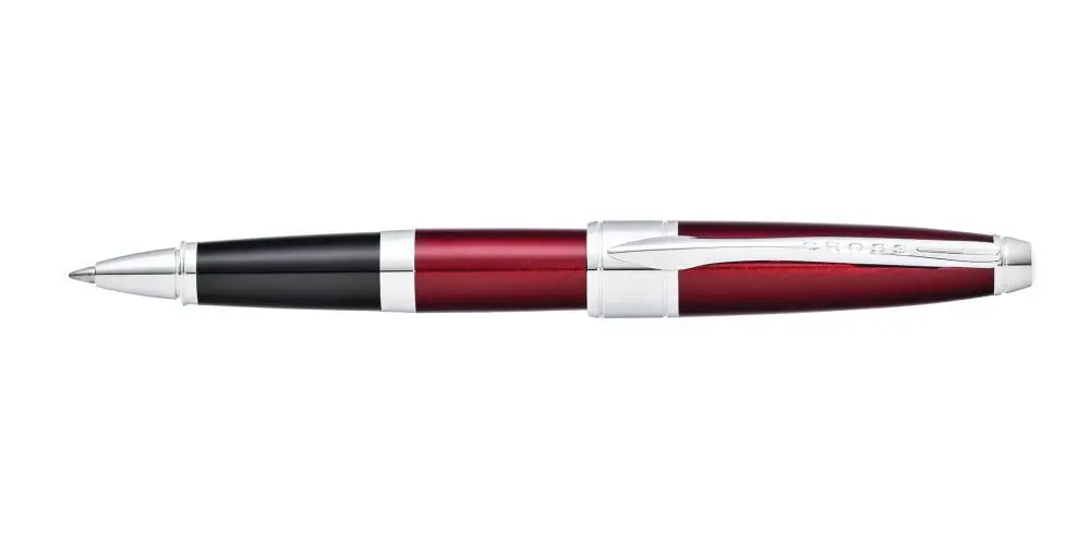 Apogee Translucent Red Lacquer Rollerball Pen Cross