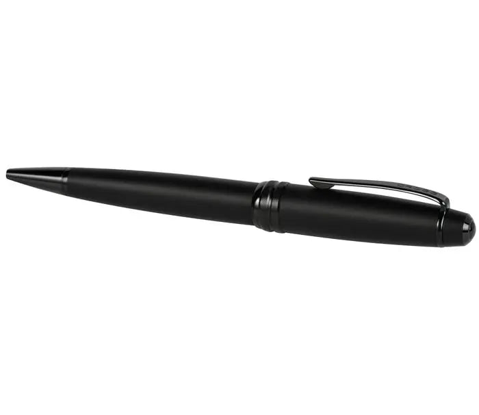 Bailey Matte Black Lacquer Ballpoint Pen - crosspenmall.com