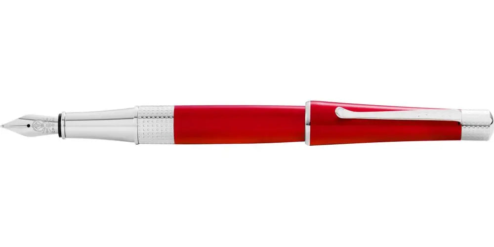 Beverly Translucent Red Lacquer Fountain Pen Cross