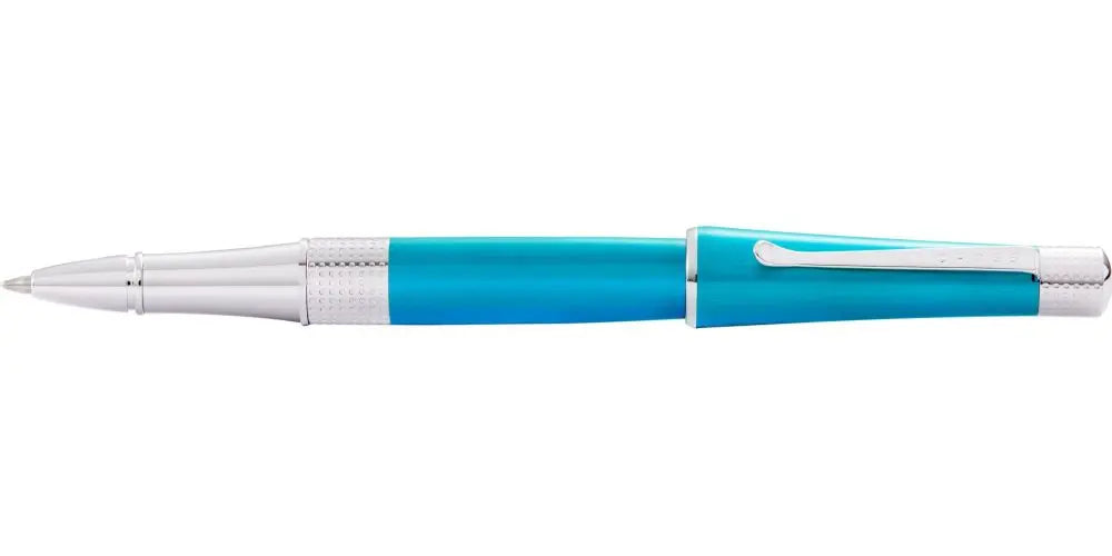 Beverly Translucent Teal Lacquer Rollerball Pen Cross