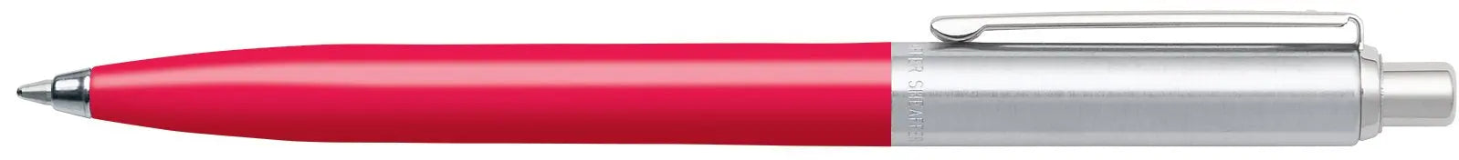 Sheaffer Sentinel Ballpoint Pen - Deep Pink/Brushed Chrome Cap - crosspenmall.com