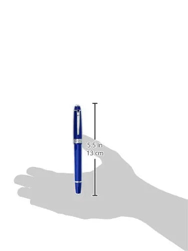 CROSS Bailey Light Polished Resin Refillable Fountain Pen,Medium Nib, Includes Premium Gift Box - Blue Cross