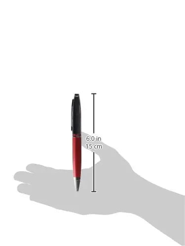 CROSS Calais Refillable Ballpoint Pen, Medium Ballpen, Includes Premium Gift Box - Red cross
