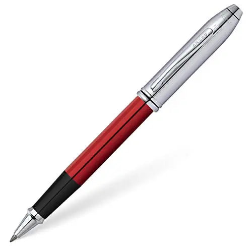 CROSS Townsend Limited Edition Rollerball Pen - Red Chrome Cross