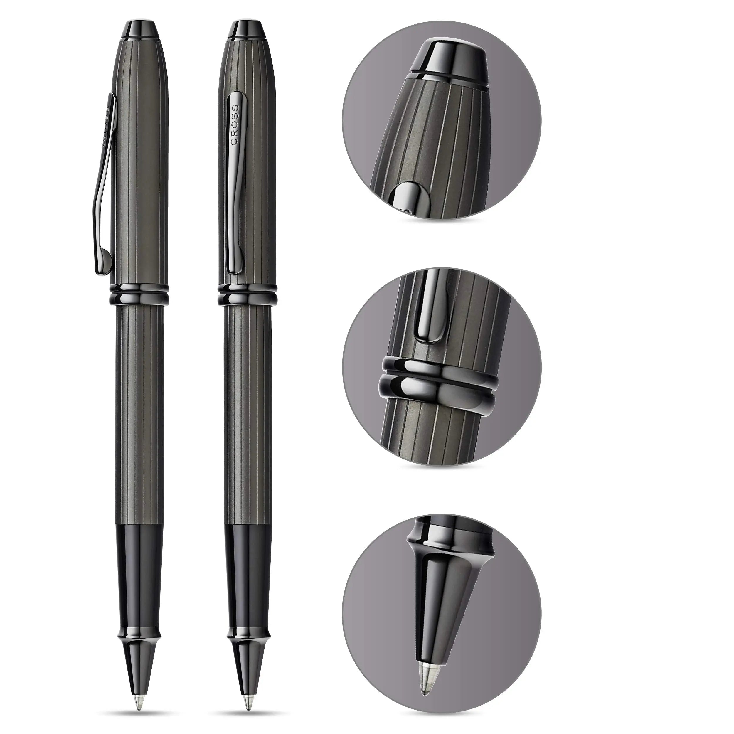 CROSS Townsend Rollerball Pen (Limited Edition with Luxury Gift Box) Matt Black Cross