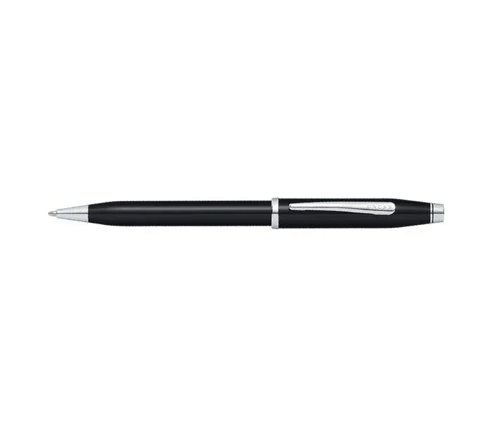 Century II Black Lacquer Ballpoint Pen - crosspenmall.com