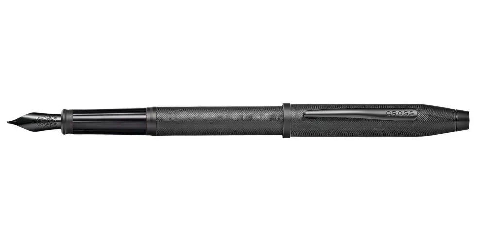 Century II Black Micro-knurl Fountain Pen Cross