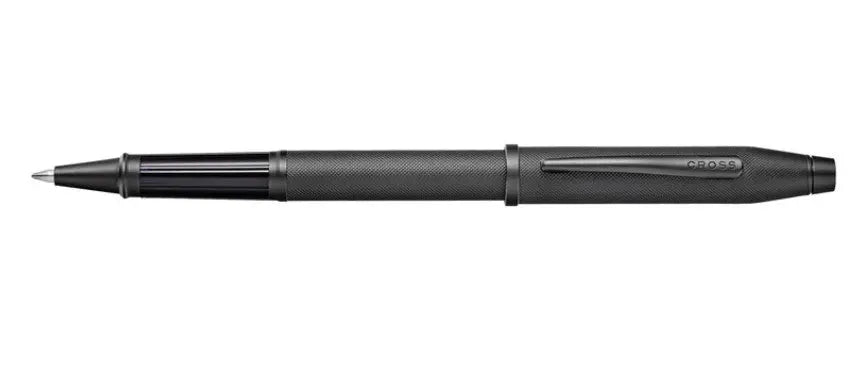 Century II Black Micro-knurl Rollerball Pen Cross