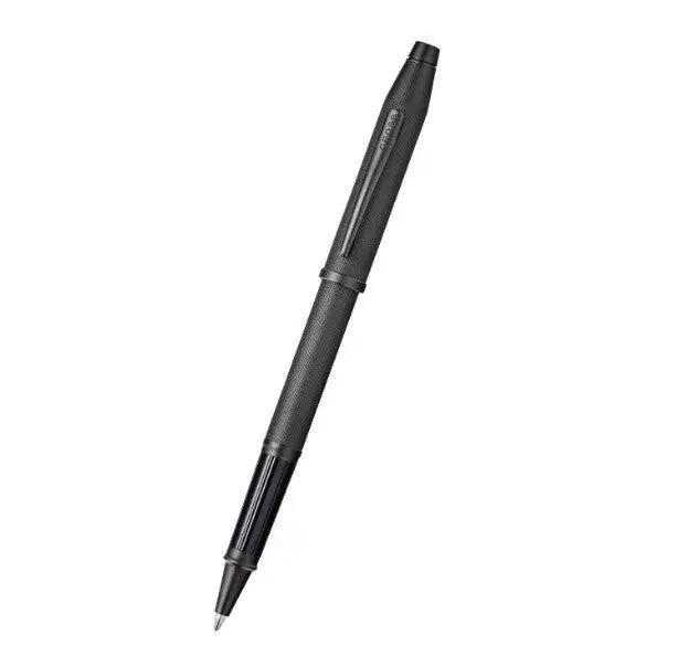 Century II Black Micro-knurl Rollerball Pen Cross