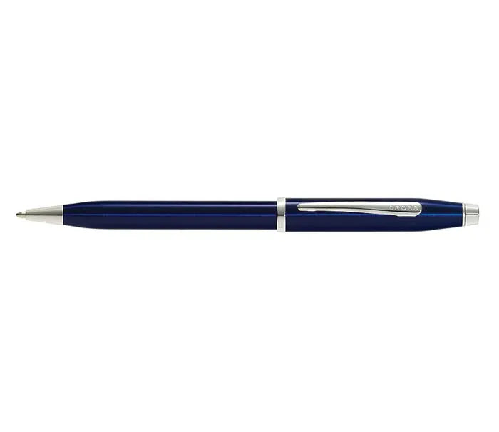 Century II Blue Lacquer Ballpoint Pen - crosspenmall.com