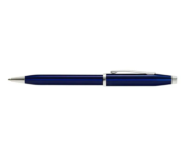 Century II Blue Lacquer Ballpoint Pen - crosspenmall.com