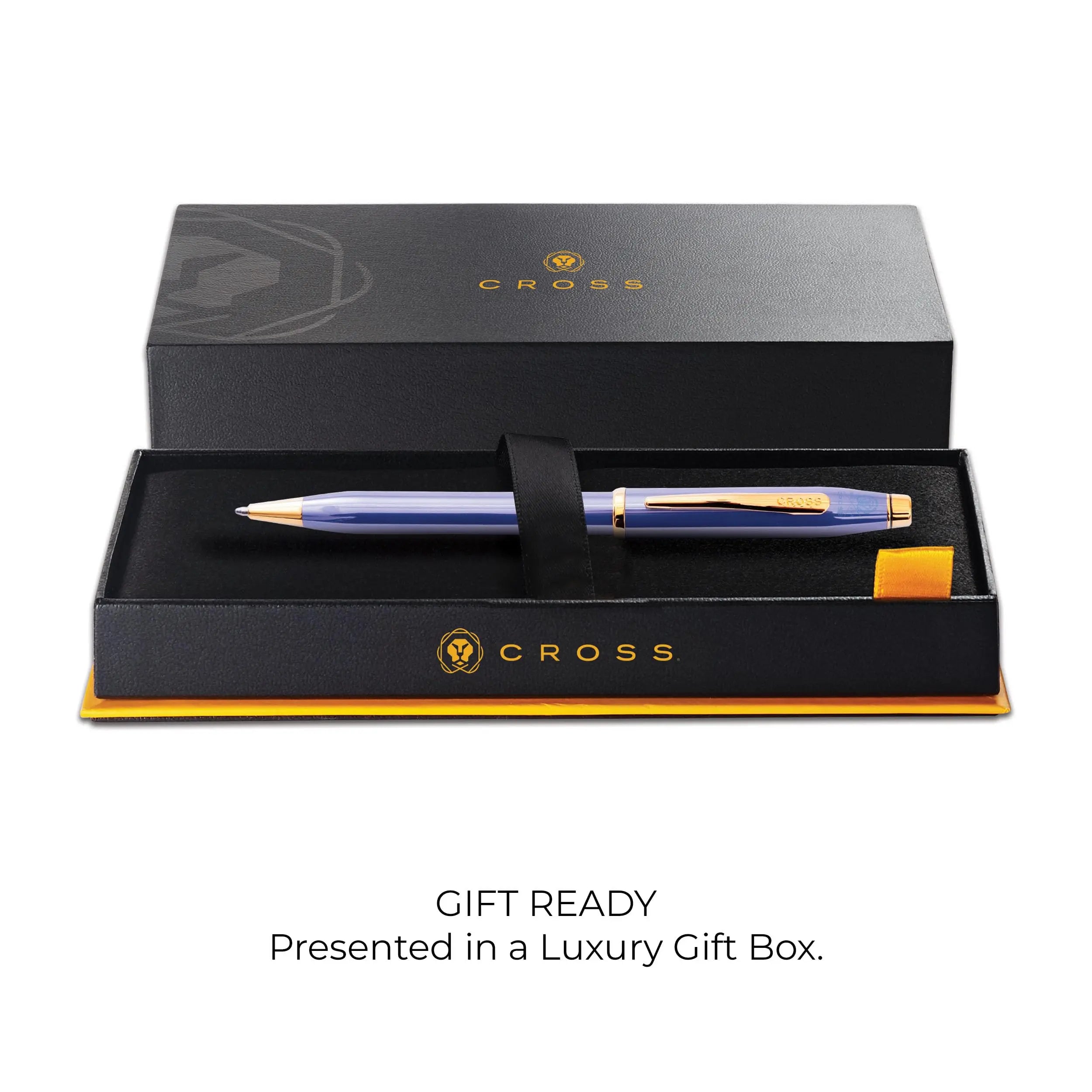 Century II High Glossy  Lacquer with Polished Appointments Ballpoint Pen Cross