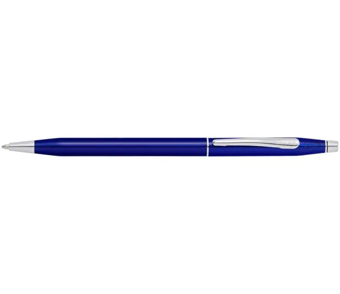 Classic Century Translucent Blue Lacquer Ballpoint Pen Cross