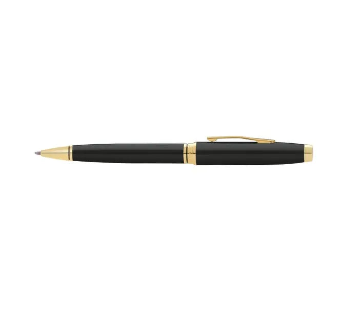 Coventry Black Lacquer with Gold-Tone Ballpoint Pen - crosspenmall.com