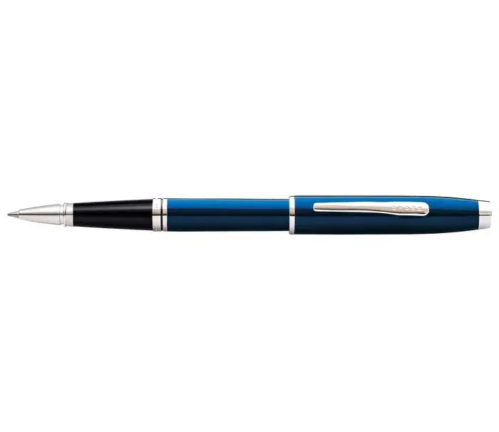 Coventry Blue Lacquer Rollerball Pen - crosspenmall.com