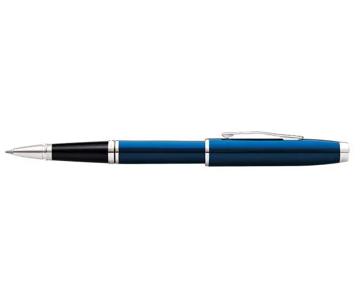 Coventry Blue Lacquer Rollerball Pen - crosspenmall.com