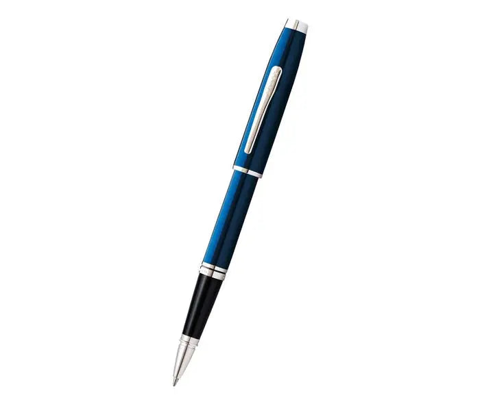 Coventry Blue Lacquer Rollerball Pen - crosspenmall.com