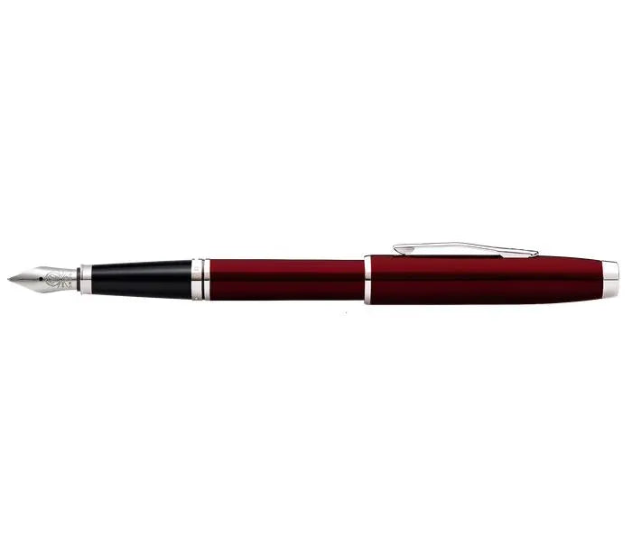 Coventry Red Lacquer Fine Nib Fountain Pen - crosspenmall.com