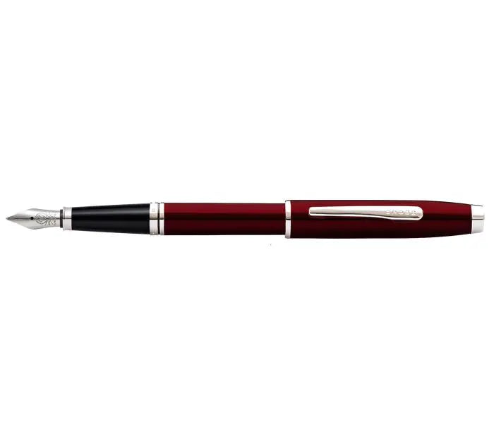 Coventry Red Lacquer Fine Nib Fountain Pen - crosspenmall.com