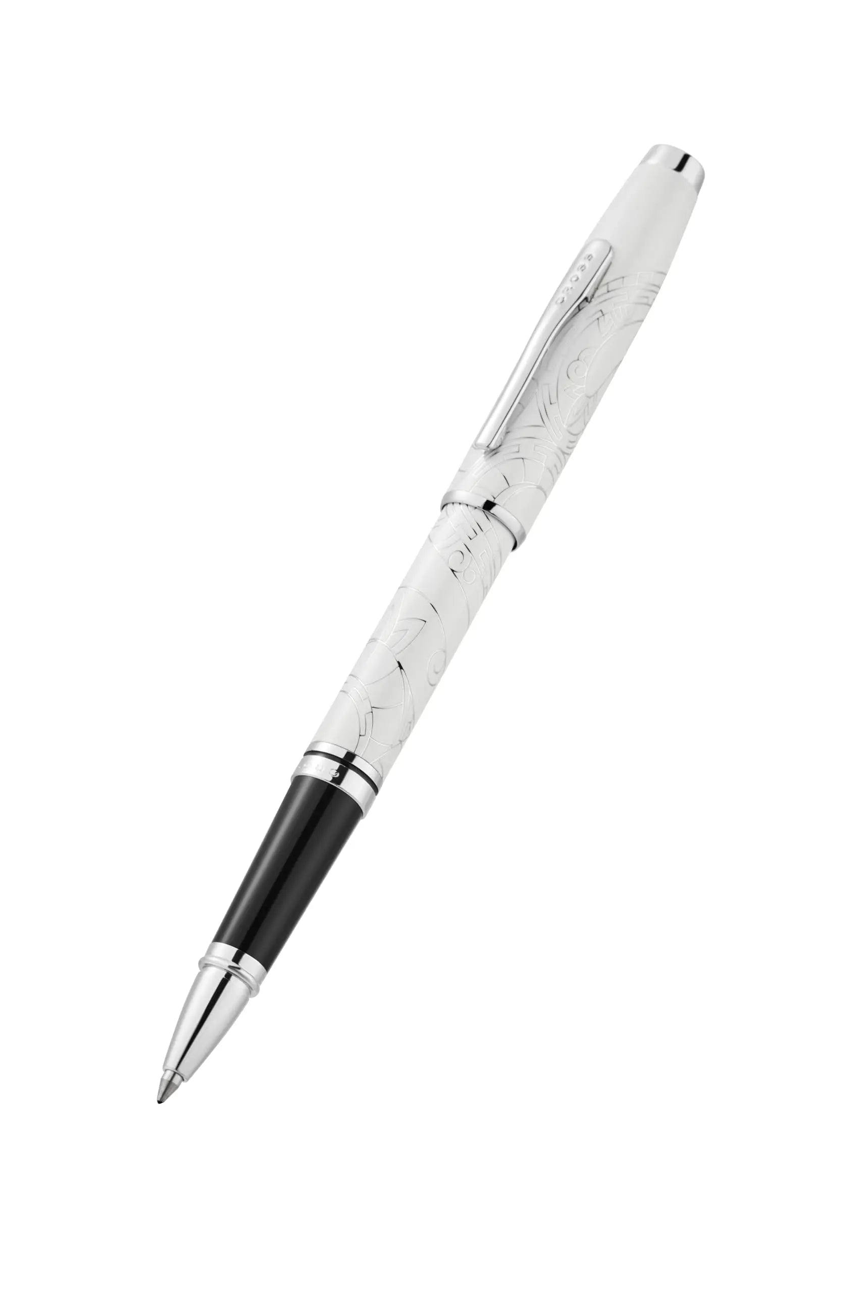 Coventry Zodiac Year of the Snake Pearl White Rollerball Pen Cross