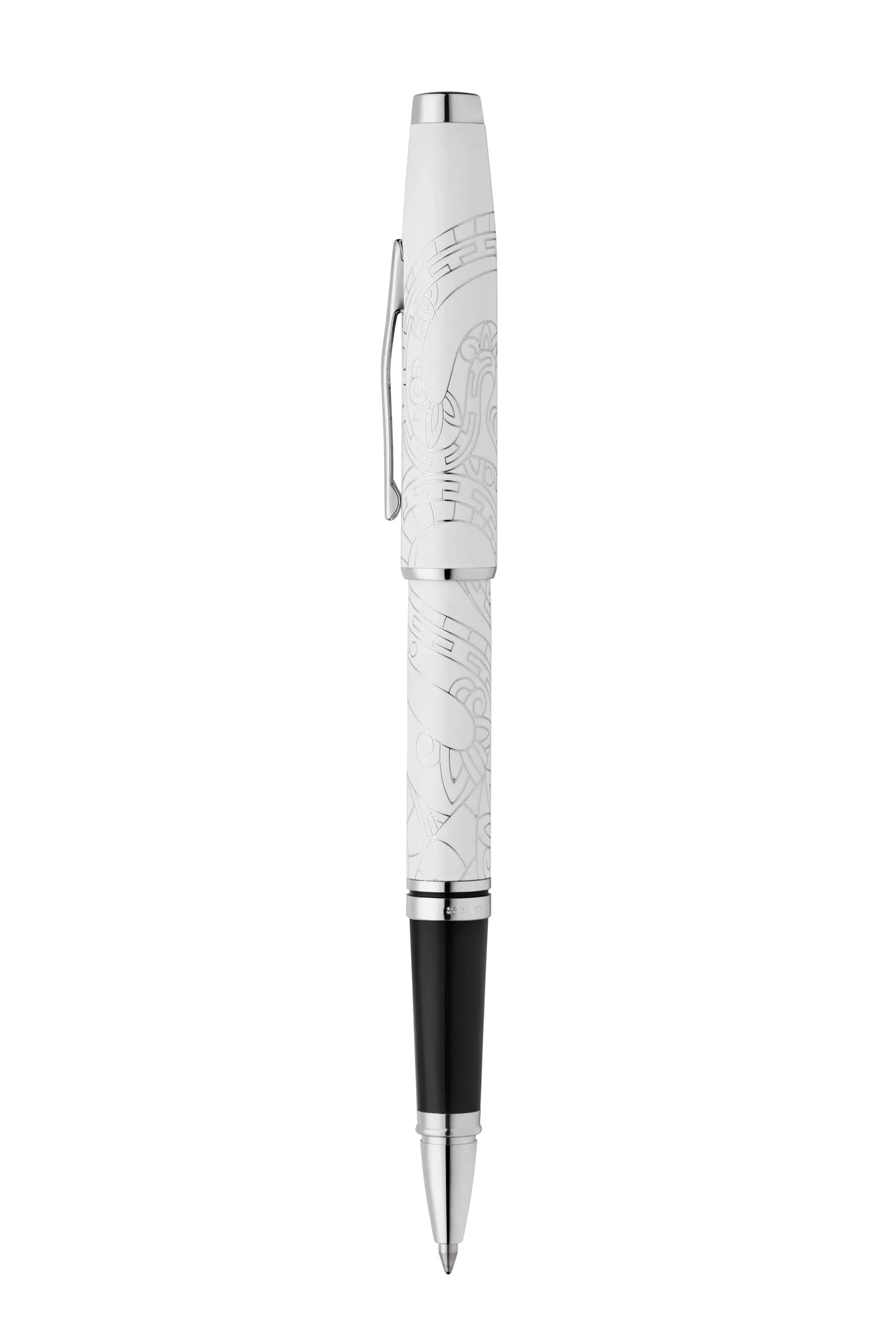 Coventry Zodiac Year of the Snake Pearl White Rollerball Pen Cross