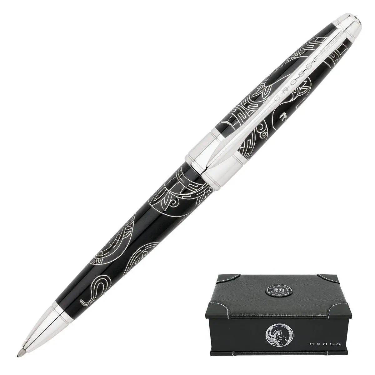 Cross 2013 Year of the Snake Collection Special Edition Black Lacquer Ballpoint Pen Comes in Cross Special Edition Gift Box Cross