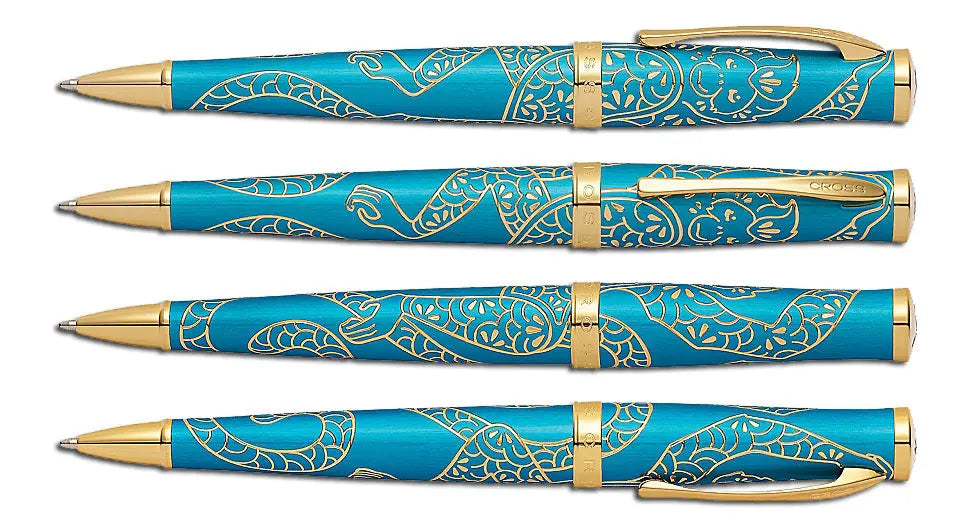 Cross 2016 Year of the Monkey Special-Edition Sauvage Ballpoint Pen with Matching Pouch. Cross