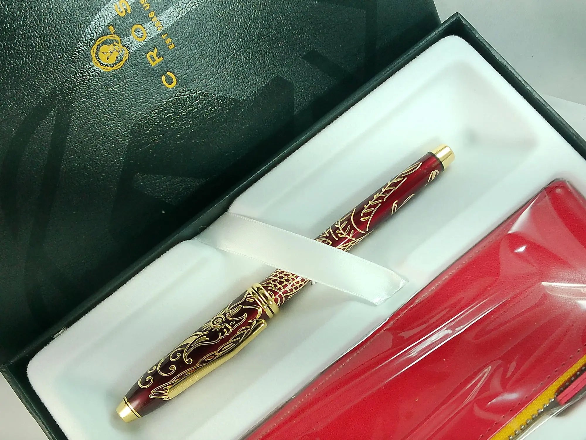 Cross 2017 Year of the Rooster Special-Edition Townsend® Rollerball Pen and Matching Pouch Cross