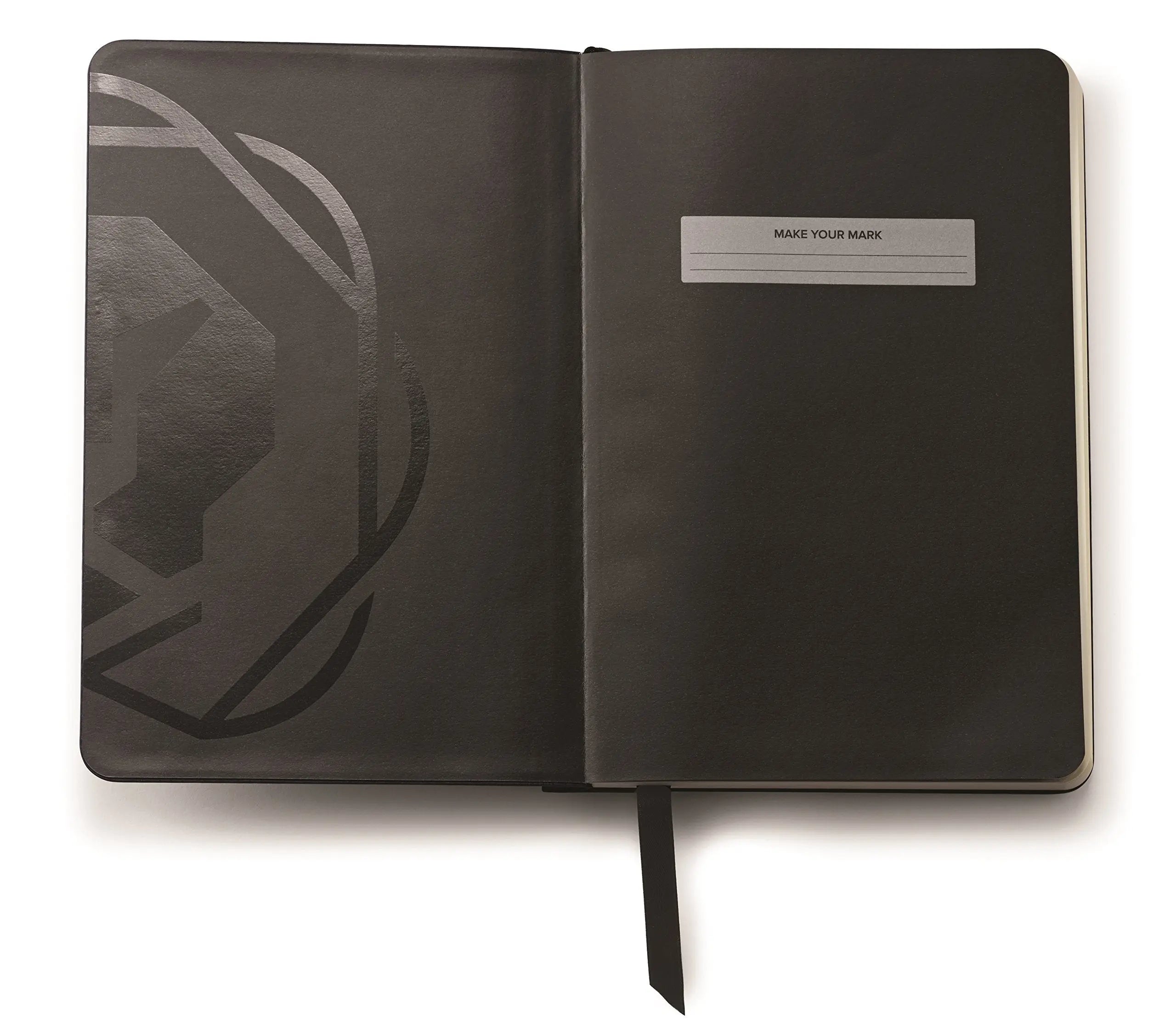 Cross ATX Black Refillable Ballpoint Pen and Medium Lined Journal Gift Set, Includes Premium Gift Box - Classic White Cross