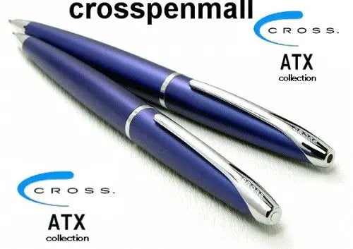 Cross ATX Matte Blue Pen and Pencil Set.Very Rare cross