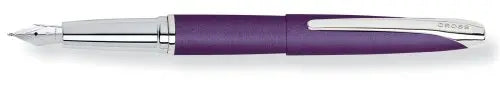 Cross ATX Victoria Purple Fountain Pen with Stainless Steel Nib - Medium Cross