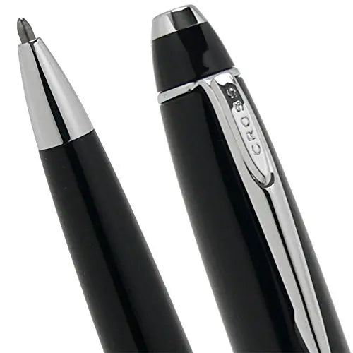 Cross Affinity Opalescent Black Ball Point Pen with Polished Appointments Cross