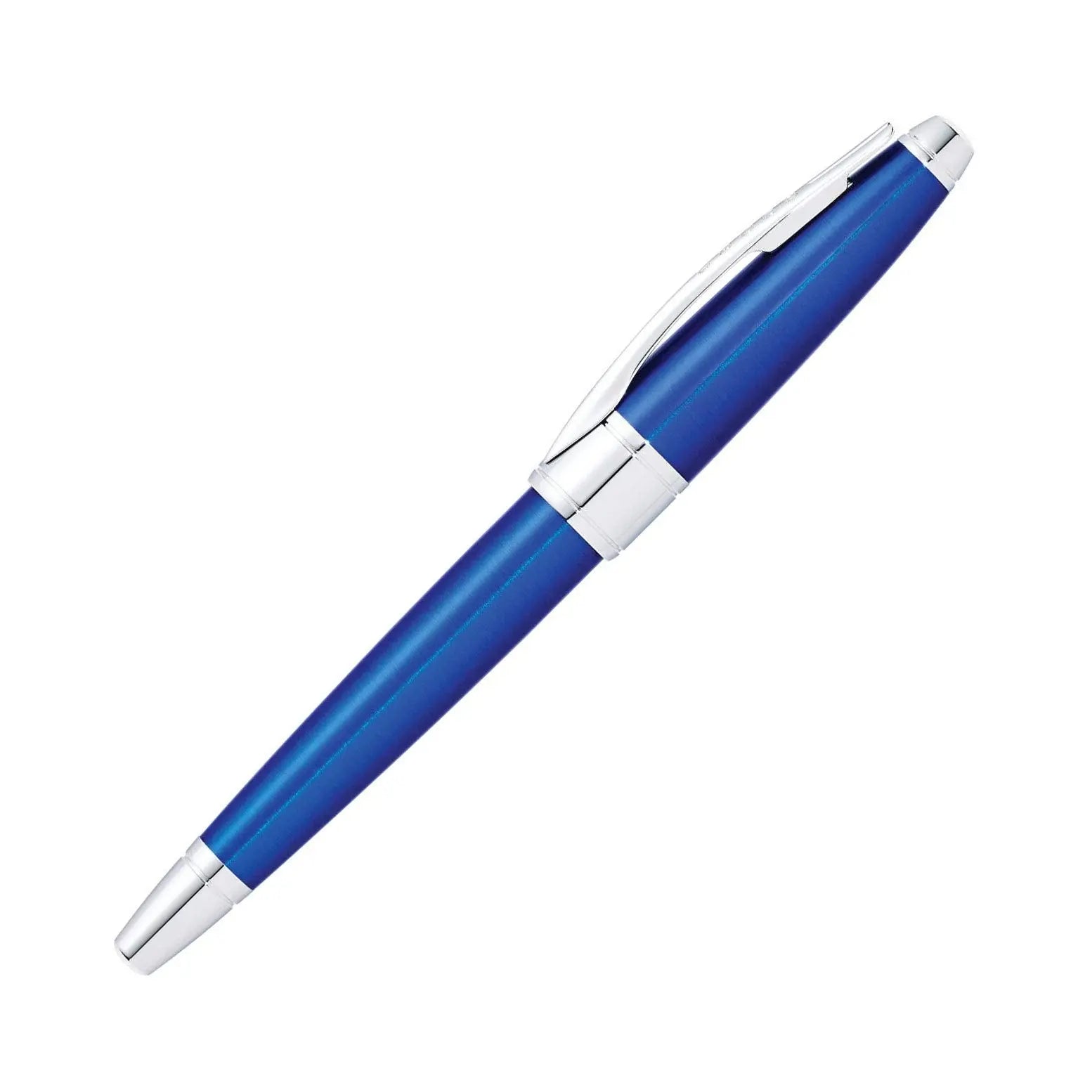 Cross Apogee Translucent Blue Lacquer Rollerball Pen Cross