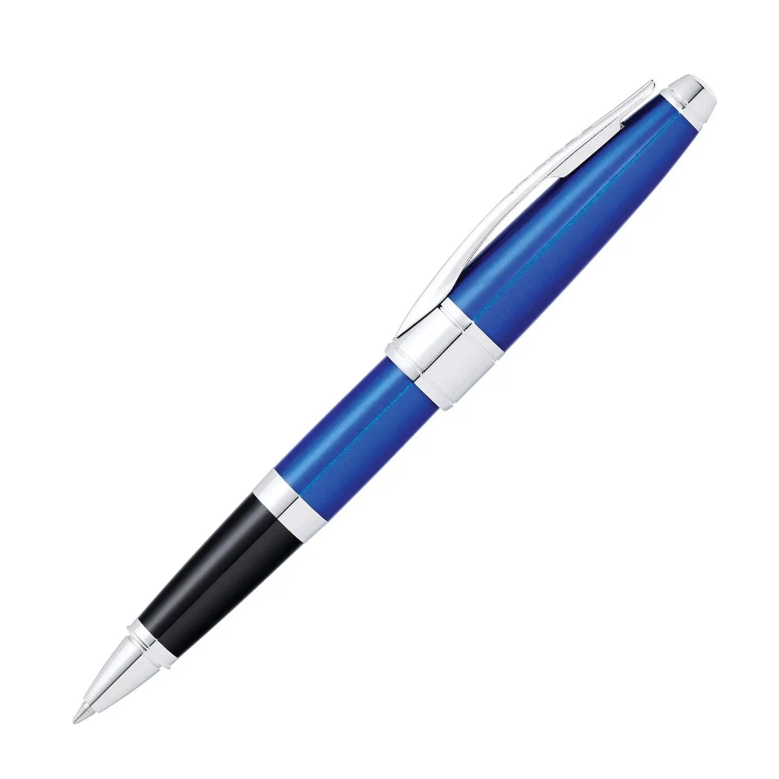 Cross Apogee Translucent Blue Lacquer Rollerball Pen Cross