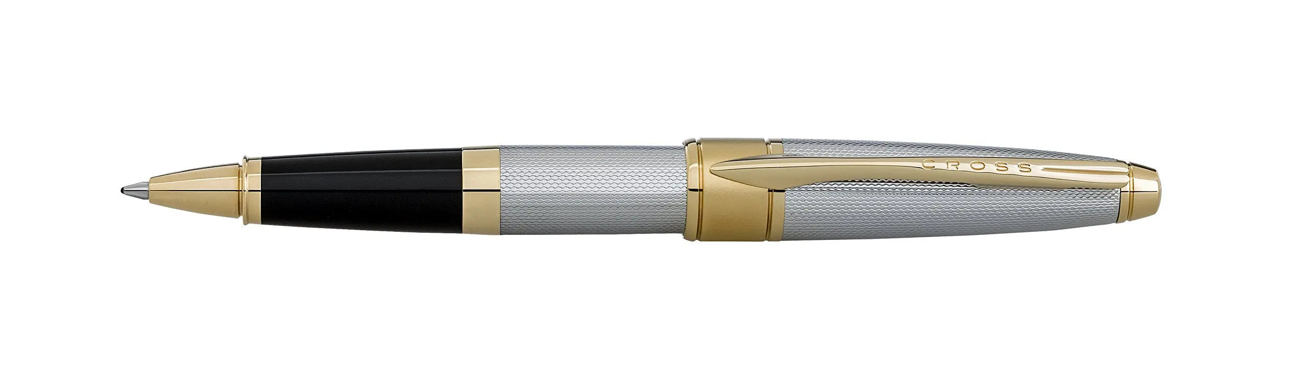 Cross Apogee, Limited Edition, Medalist Chrome with 23KT Gold, Selectip Rolling Ball Pen (AT0125-4) Cross