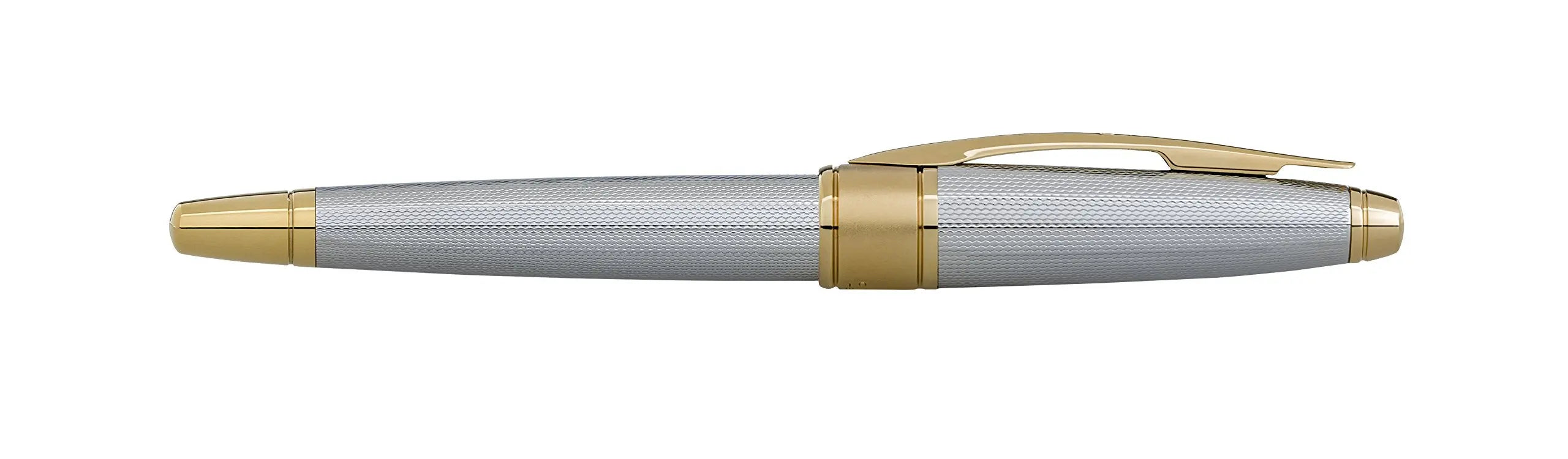 Cross Apogee, Limited Edition, Medalist Chrome with 23KT Gold, Selectip Rolling Ball Pen (AT0125-4) Cross