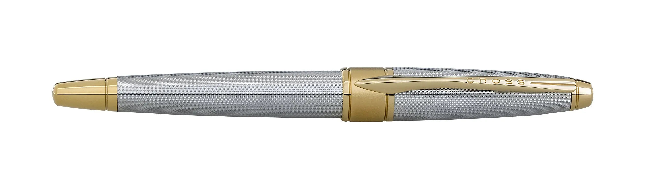 Cross Apogee, Limited Edition, Medalist Chrome with 23KT Gold, Selectip Rolling Ball Pen (AT0125-4) Cross