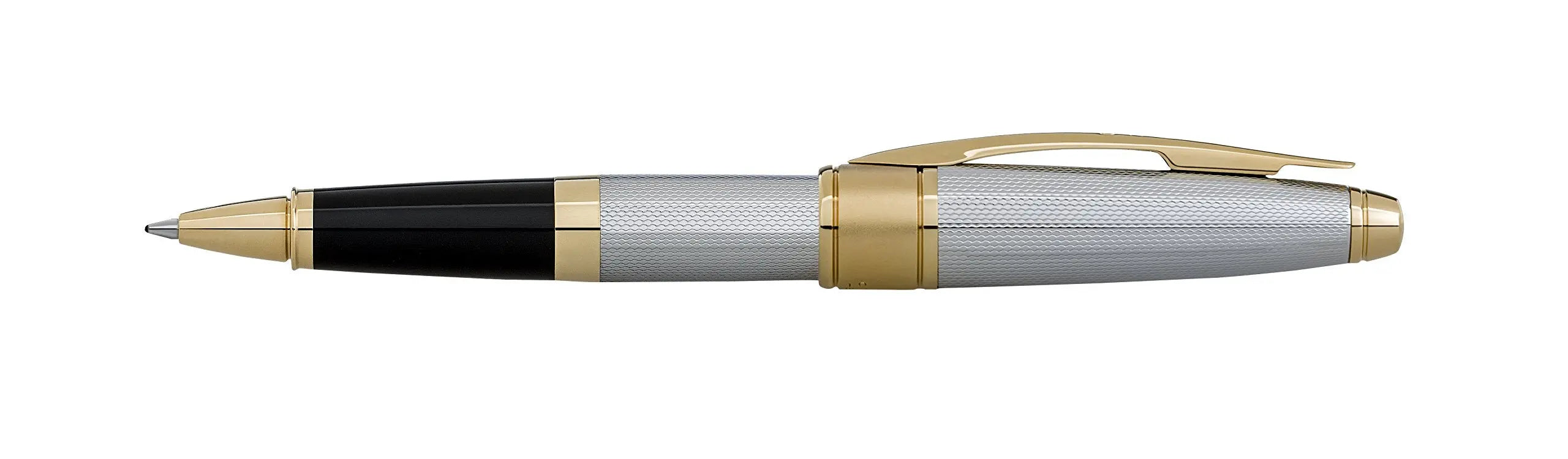 Cross Apogee, Limited Edition, Medalist Chrome with 23KT Gold, Selectip Rolling Ball Pen (AT0125-4) Cross