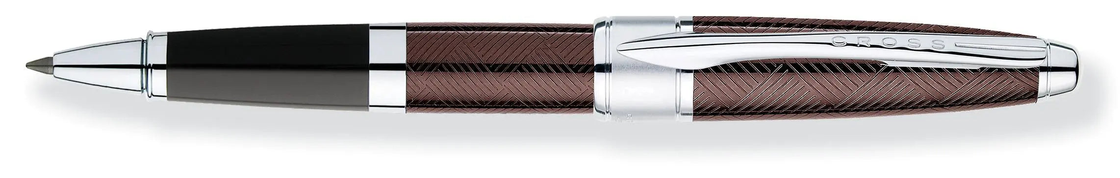 Cross Apogee, Sable Herringbone, Selectip Rolling Ball Pen (AT0125-5) Cross