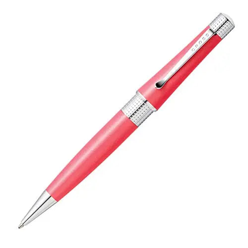 Cross Beverly Coral Pearlescent Lacquer Ballpoint Pen Cross