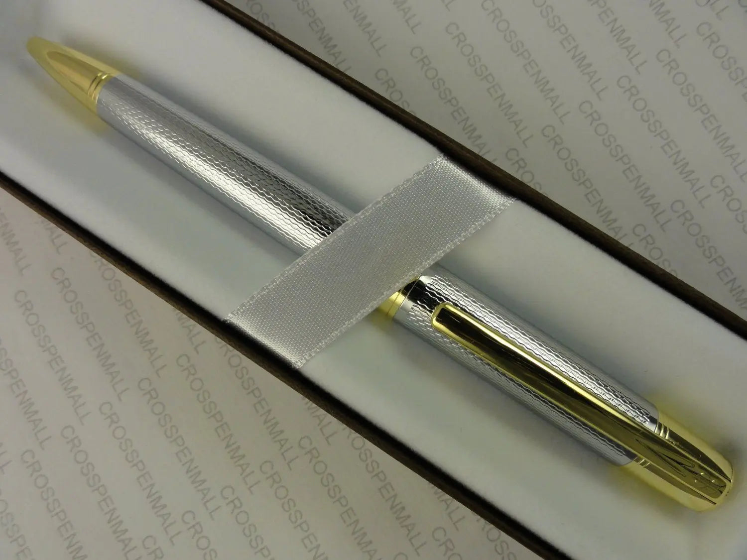 Cross Bill Blass Feathered Diamond Pattern Designer with 23KT Appointments 0.9mm Continuous Twist Lead Pencil crosspenmall.com