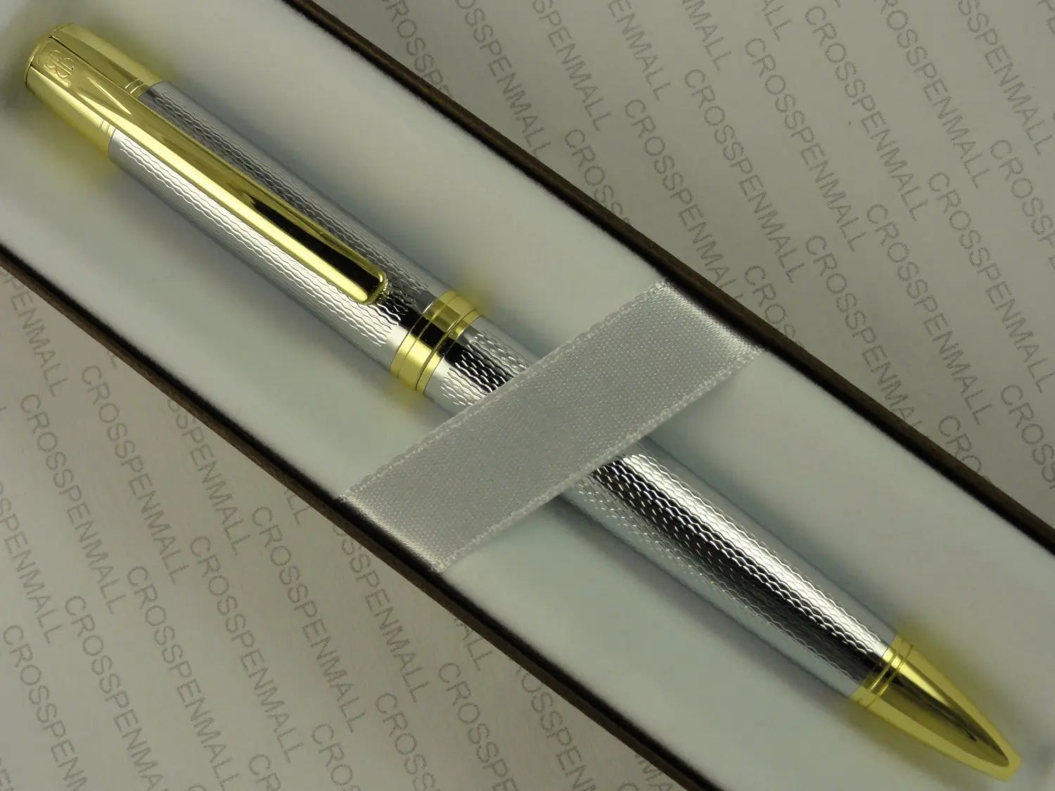 Cross Bill Blass Feathered Diamond Pattern Designer with 23KT Appointments 0.9mm Continuous Twist Lead Pencil crosspenmall.com