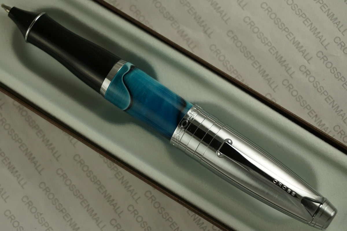 Cross Blue Marble Roadster Rollerball Gel Pen cross